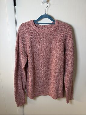 Old Navy | Marled Knit Sweater | Red/White | Men’s L | EUC